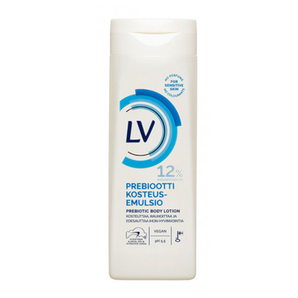 LV лосьон (легкий крем) для тела с пребиотиками 12% масел 250 мл