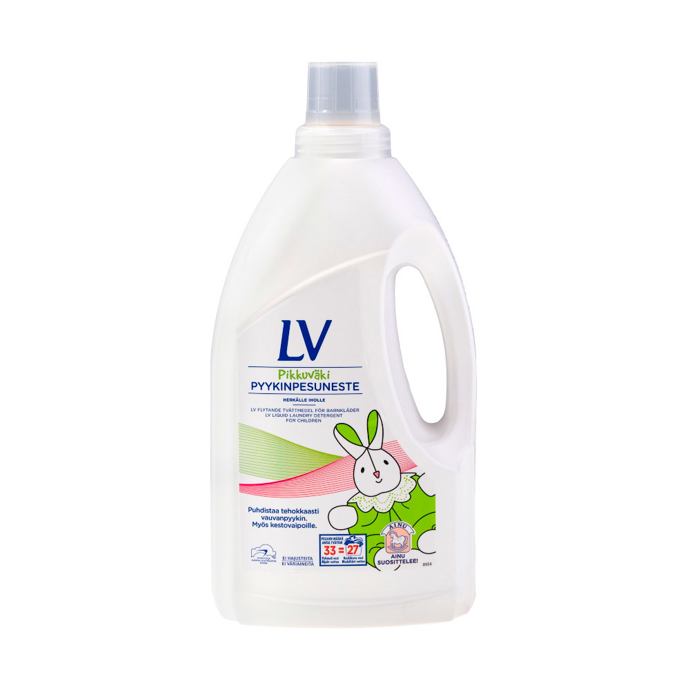 LV концентрированное жидкое средство для стирки детского белья (33 стирки)